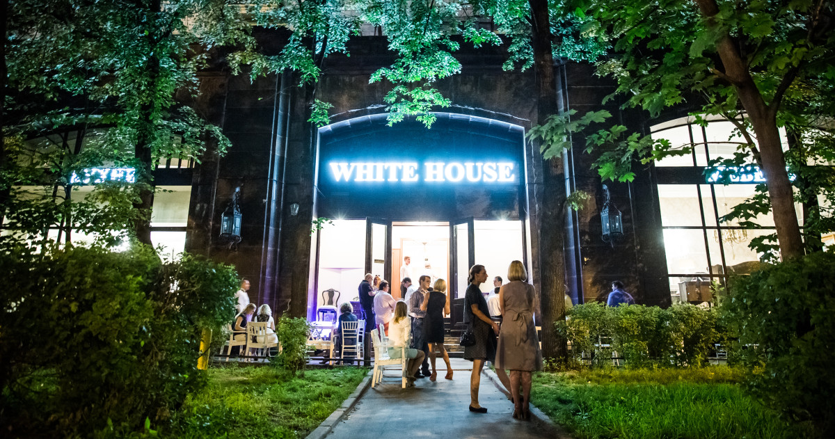 Открытие салона White House на Котельнической набережной