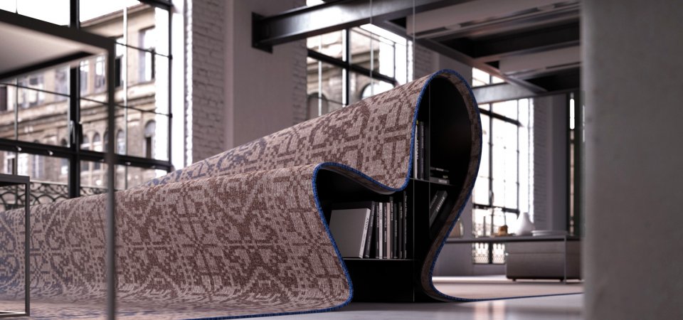 Как превратить ковёр в диван: фантазии Алессандро Изолы