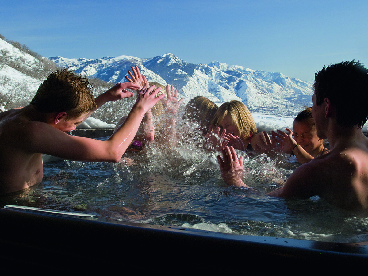 Можно ли эксплуатировать спа-бассейн зимой на открытом воздухе