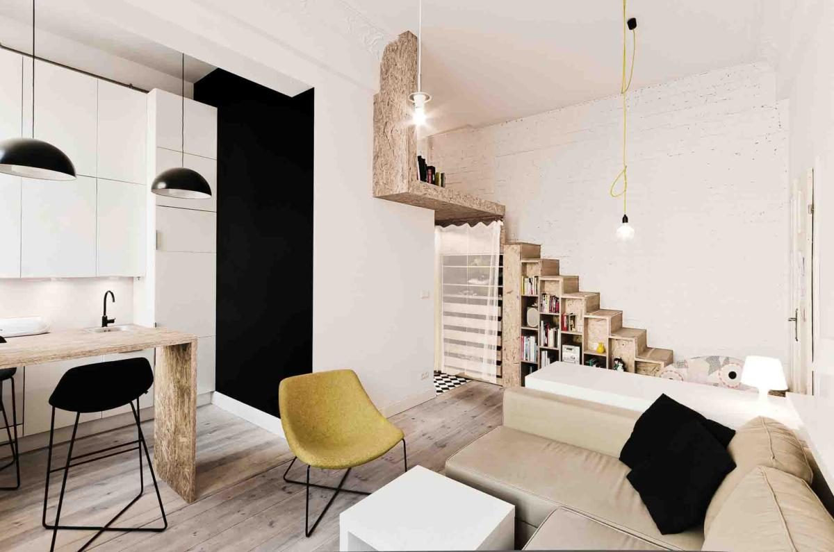 Дизайн маленькой квартиры: 5 грамотно организованных интерьеров