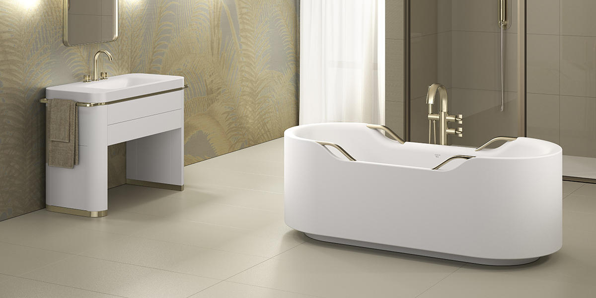 Джорджио Армани создал эксклюзивный дизайн ванной комнаты