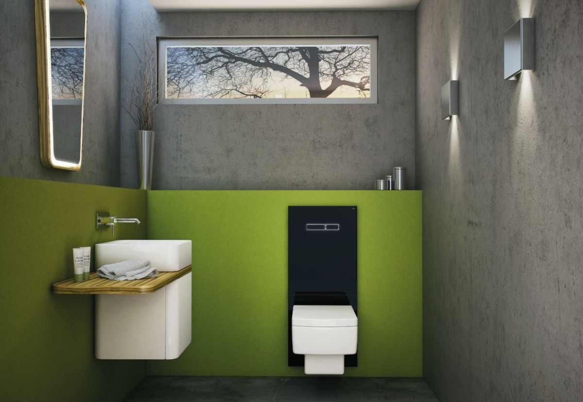 Оформление стен в ванной: ещё 6 современных отделочных материалов